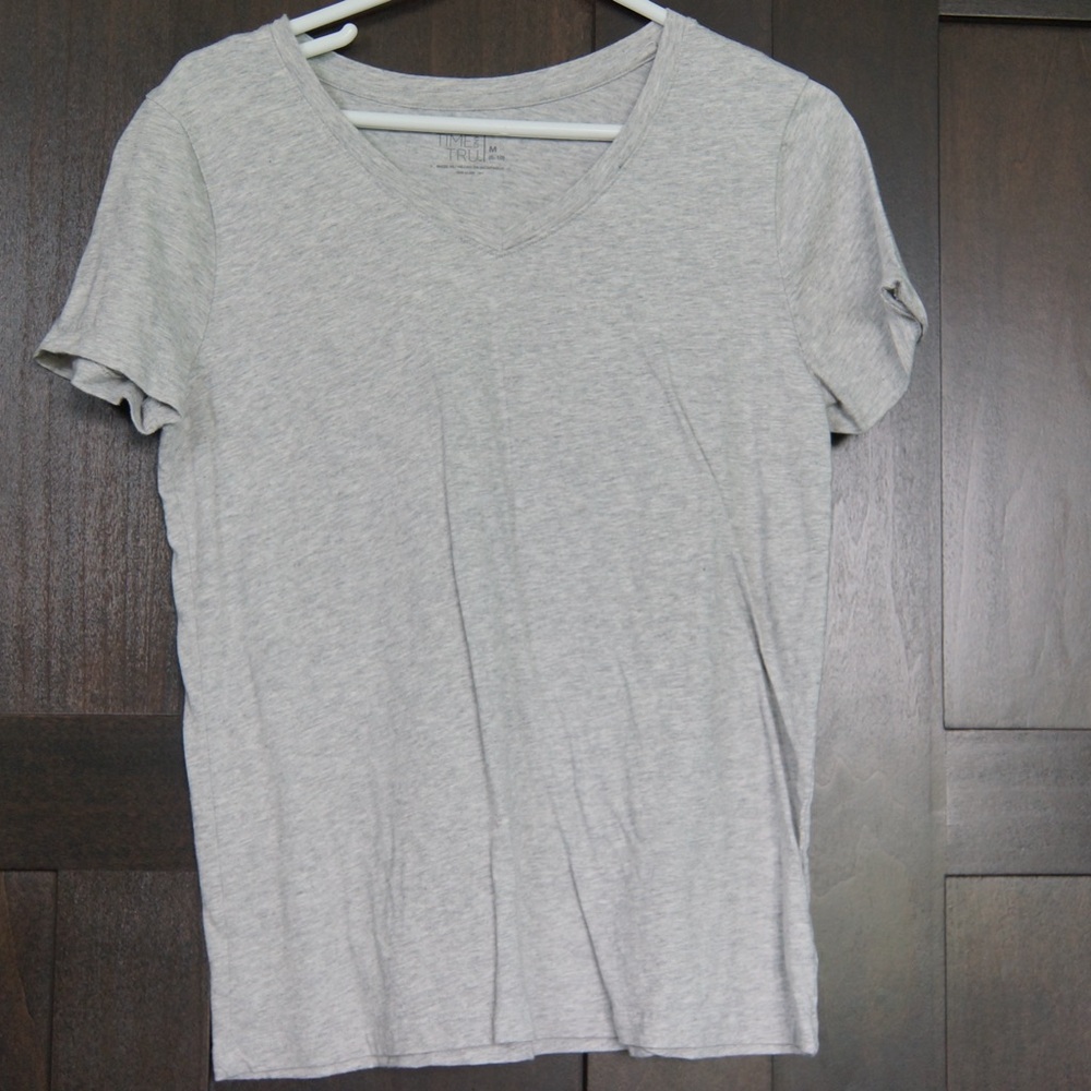 Time and Tru Gray Tank Top